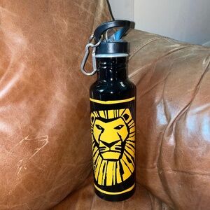 NIB NWT Disney The Lion King Broadway Musical Metal Drinking Bottle